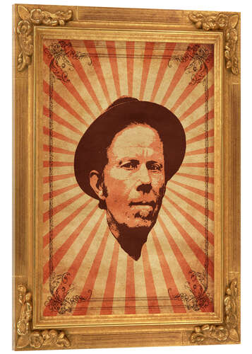 Acrylic print Tom Waits