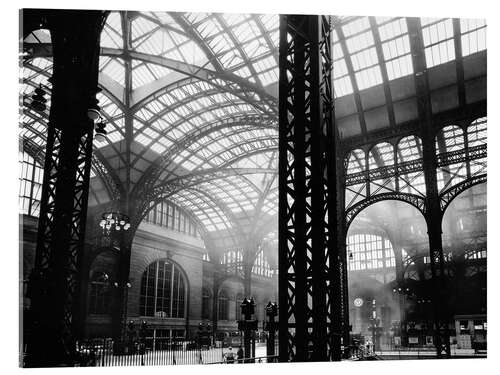 Acrylic print Historic New York: Penn Station, Manhattan