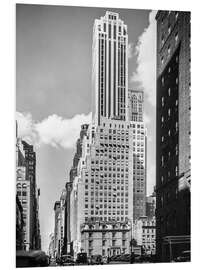 Foam board print Historic New York: Madison Avenue