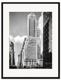 Kunsttryk i ramme Historic New York: Madison Avenue