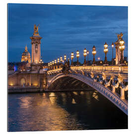 Gallery print Les Invalides and Pont Alexandre III in Paris, France