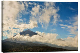 Leinwandbild Vulkan Teide auf Teneriffa