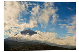 Foam board print Volcano Teide at Tenerife Island