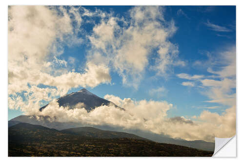 Sticker mural Volcano Teide at Tenerife Island