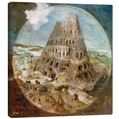 Stampa su tela Tower of Babel