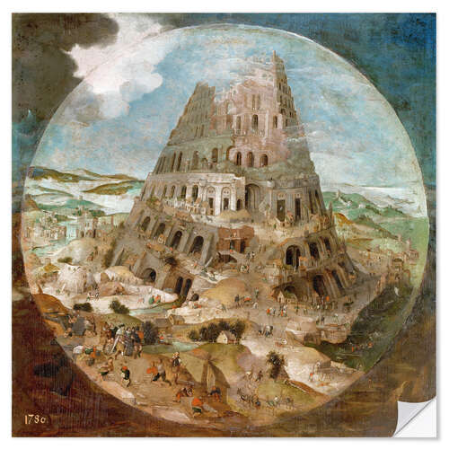 Naklejka na ścianę Tower of Babel