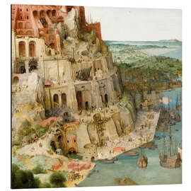 Magnettafel Turmbau von Babel (Detail)