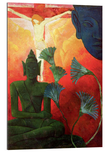 Gallery print Christ and Buddha