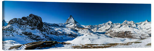 Quadro em tela Alps - Riffelberg - Matterhorn