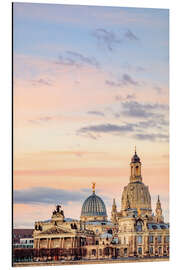 Magnettafel Tagesanbruch in Dresden