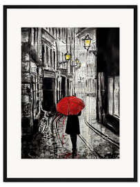 Gerahmter Kunstdruck Ein wunderschöner Spaziergang