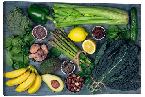 Lienzo Alkaline foods II