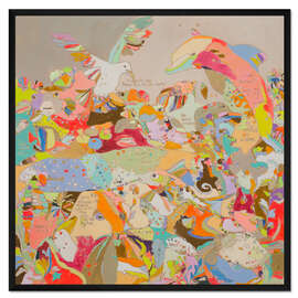 Gerahmter Kunstdruck multisea