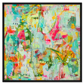 Gerahmter Kunstdruck the real raw