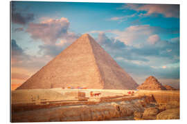 Gallery Print große Pyramide von Gizeh in Ägypten