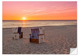 Naklejka na ścianę Beautiful Baltic Sea beach