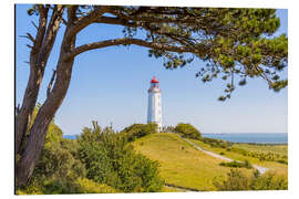 Magnettafel Leuchtturm Dornbusch auf Hiddensee