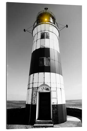 Gallery print Striped lighthouse