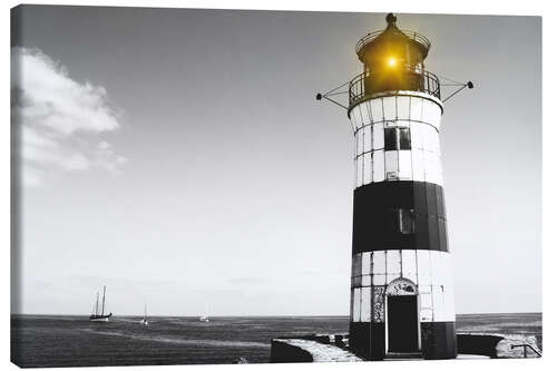 Stampa su tela Lonely lighthouse