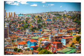 Magnettafel UNESCO-Weltkulturerbe-Stadt Valparaiso