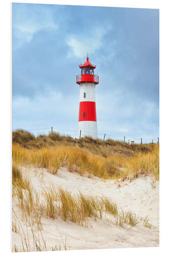 Foam board print Lighthouse in the east of the peninsula, Ellenbogen