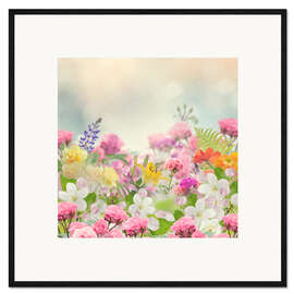 Framed art print Wild flowers