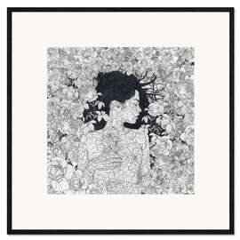 Gerahmter Kunstdruck Love and Beauty