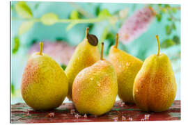 Gallery print Five pears