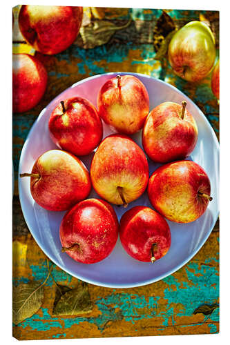 Canvas print Autumn apples