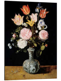 Magnettafel Blumen in einer chinesischen Vase