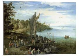 Tableau en plexi-alu River bank