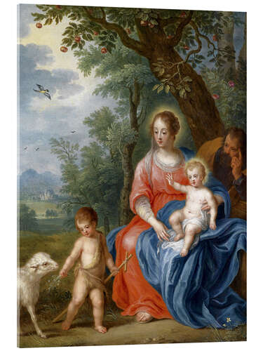 Akryylilasitaulu The Holy Family with John