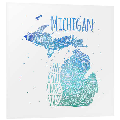 Tableau en PVC michigan