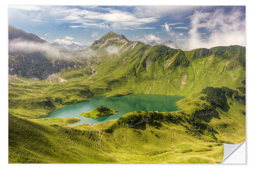 Naklejka na ścianę Schrecksee in Bavaria