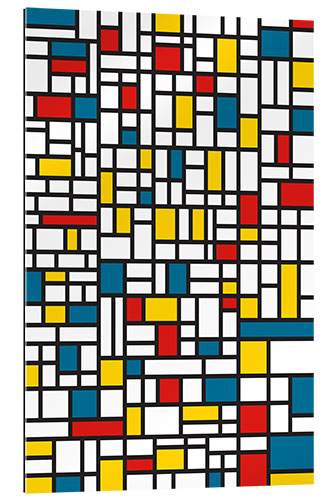 Gallery print Mondrian extremes