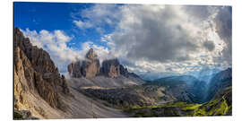 Quadro em alumínio Tre Cime - Dolomites