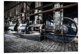 Magnettafel Dampfmaschine