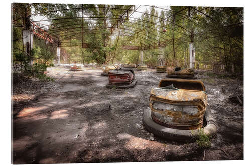 Akryylilasitaulu Pripyat bumper car