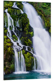 Alubild Wasserfall in Jaunpass