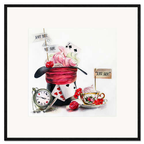 Framed art print Eat me