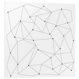 Foam board print Geometrical Scandi