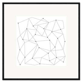 Framed art print Geometrical Scandi