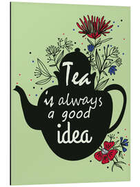 Magnettafel Tee geht immer