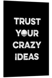 Magnettafel Vertraue Dir!