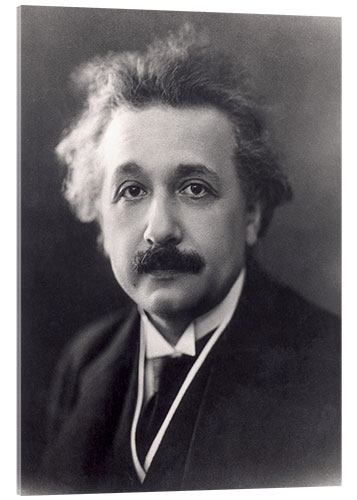 Acrylic print Albert Einstein