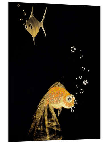 PVC print goldfish