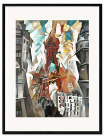 Framed art print Champs de Mars: The Red Tower