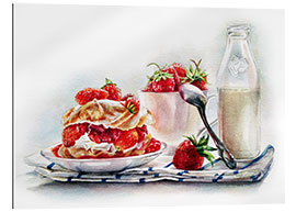 Gallery Print Strawberry&amp;milk