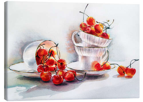 Lienzo cups&cherries