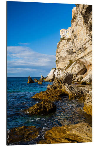 Tableau en aluminium Bonifacio, Corse